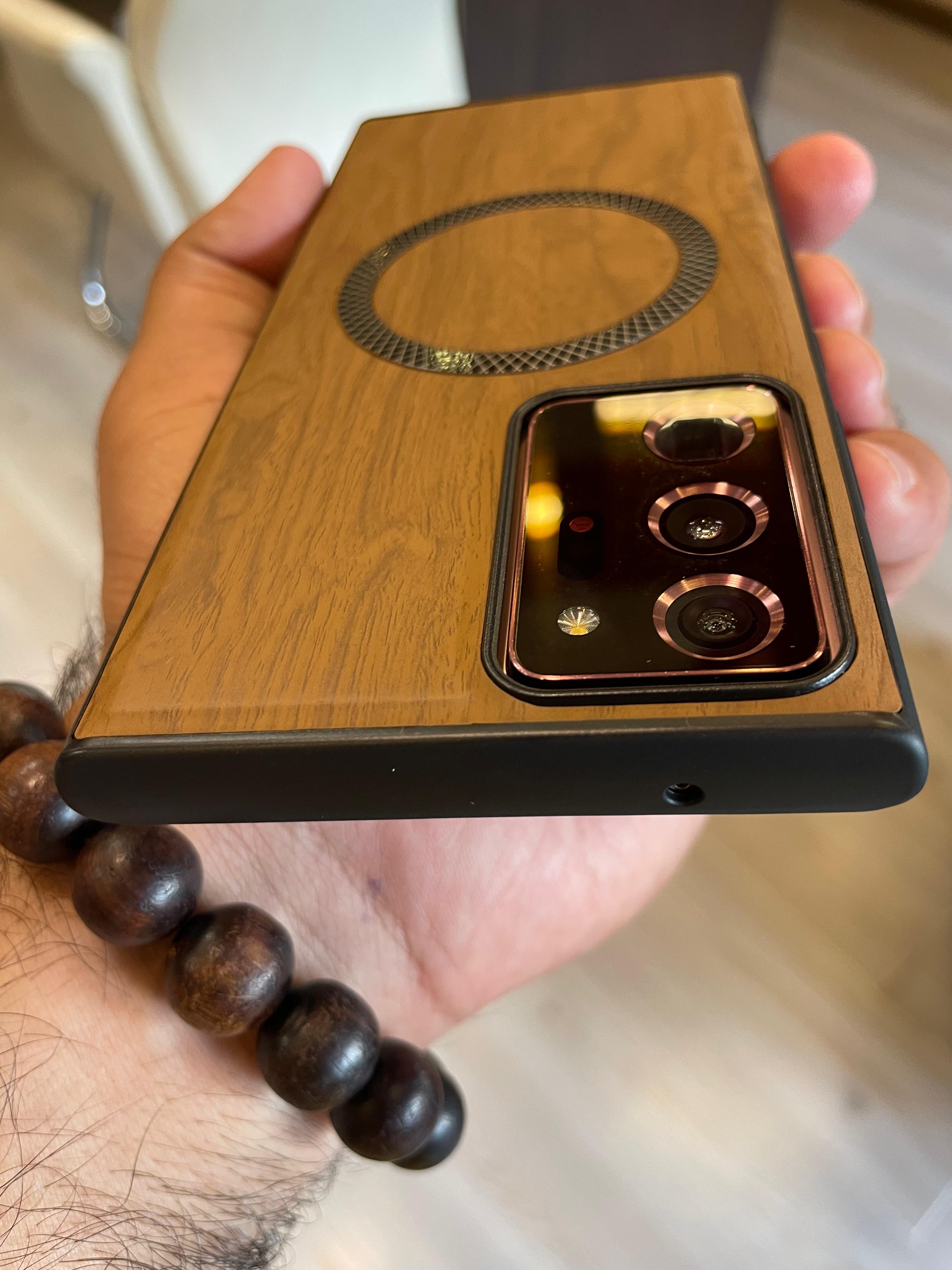 Elegant wooden case For Note 20 U (Havan)