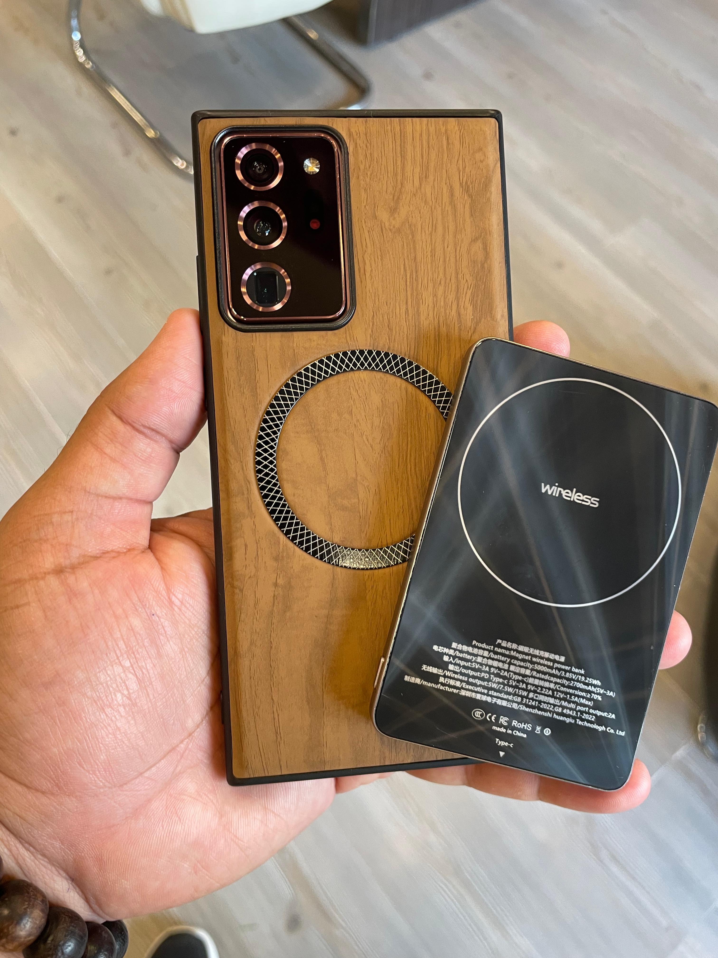 Elegant wooden case For Note 20 U (Havan)