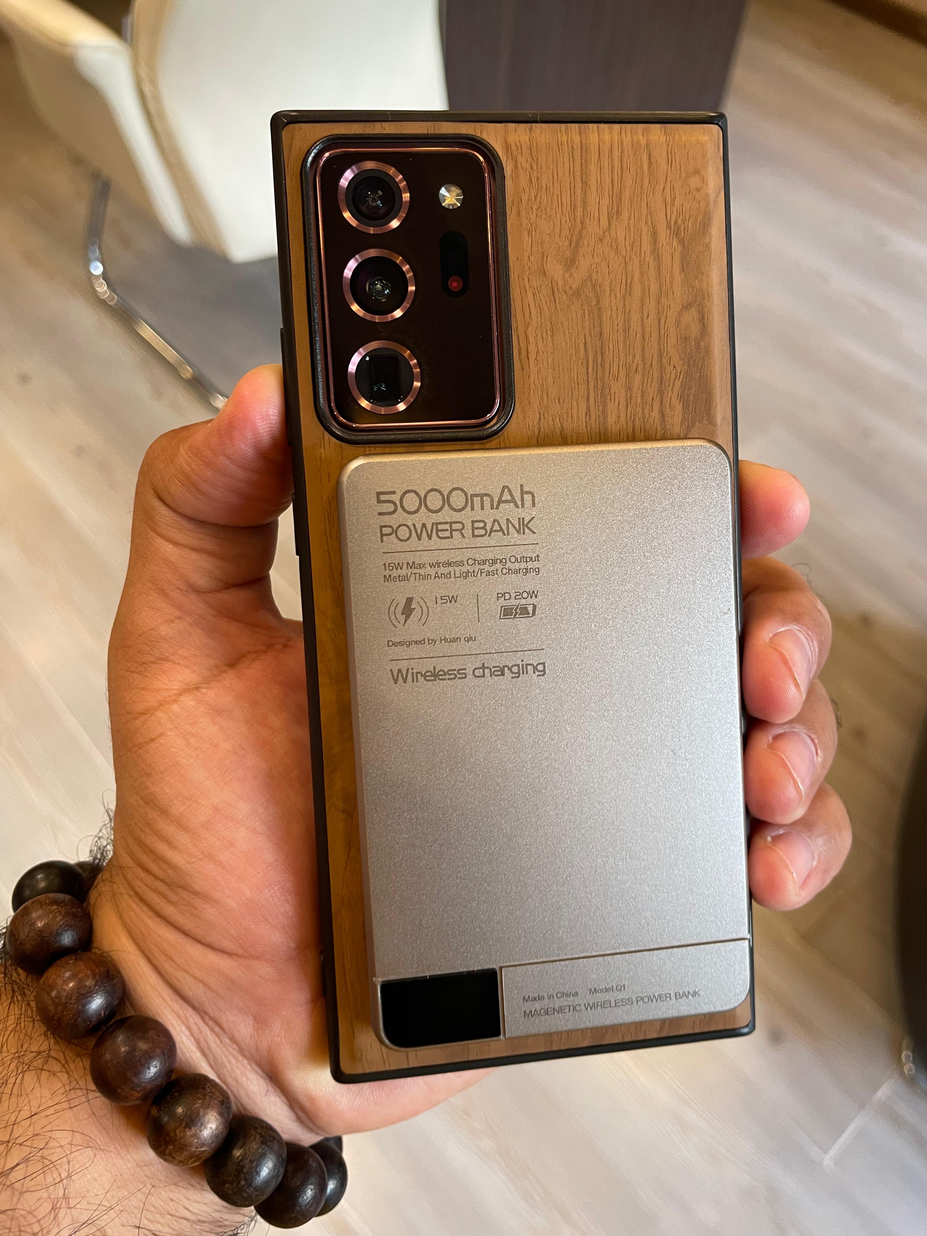 Elegant wooden case For Note 20 U (Havan)