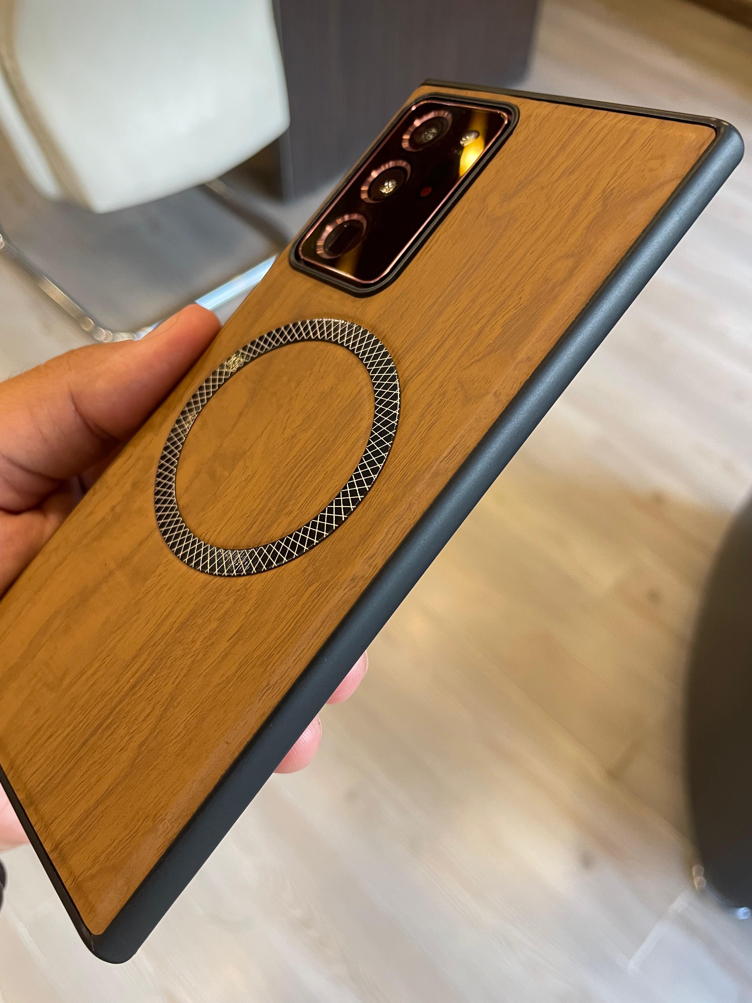 Elegant wooden case For Note 20 U (Havan)