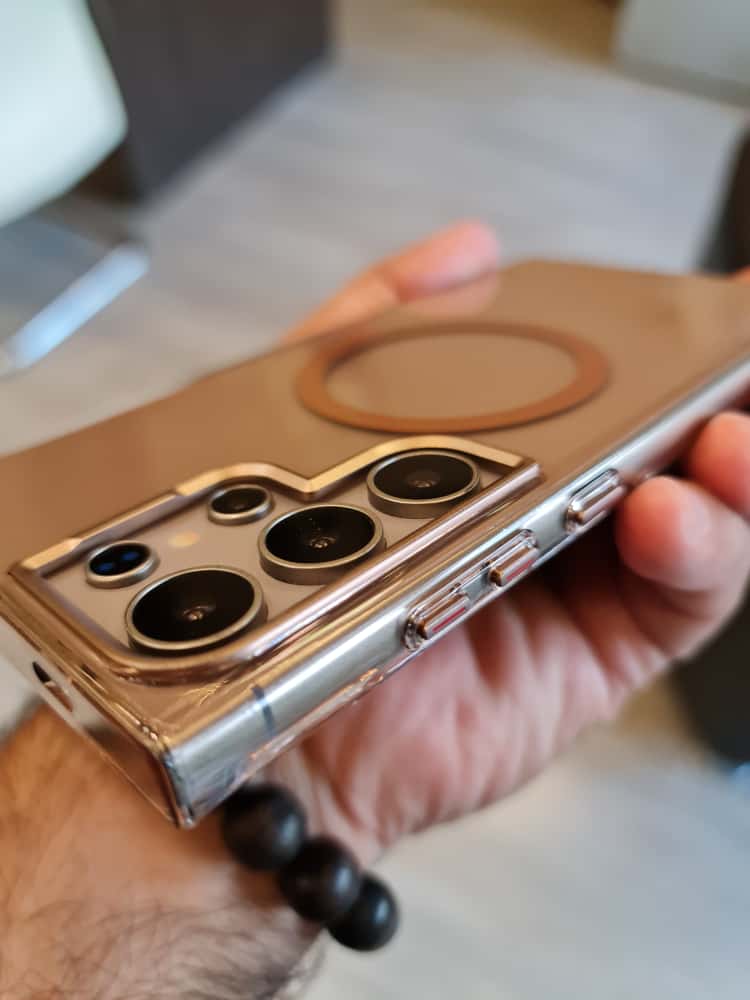 Gorgeous clear glossy case For Samsung