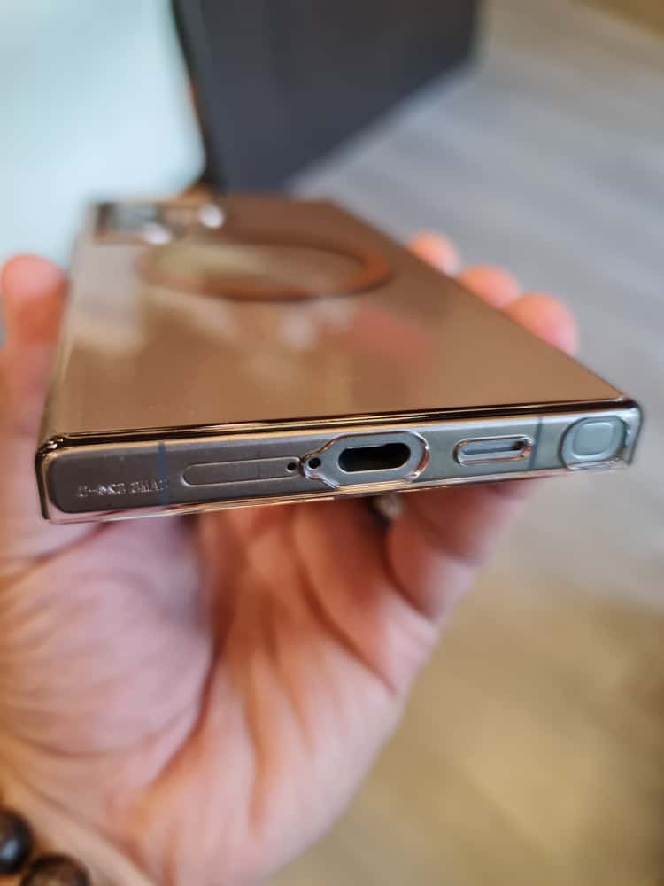 Gorgeous clear glossy case For Samsung