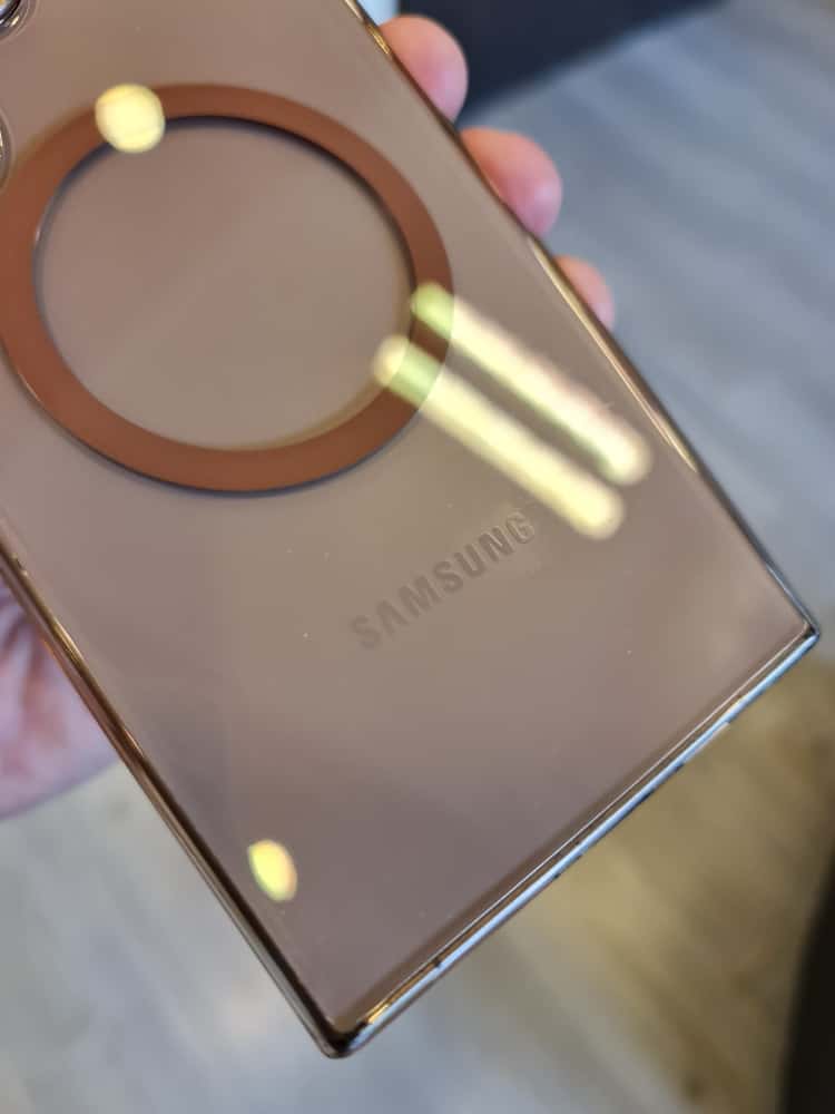 Gorgeous clear glossy case For Samsung