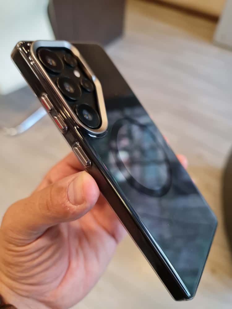 Gorgeous clear glossy case For Samsung