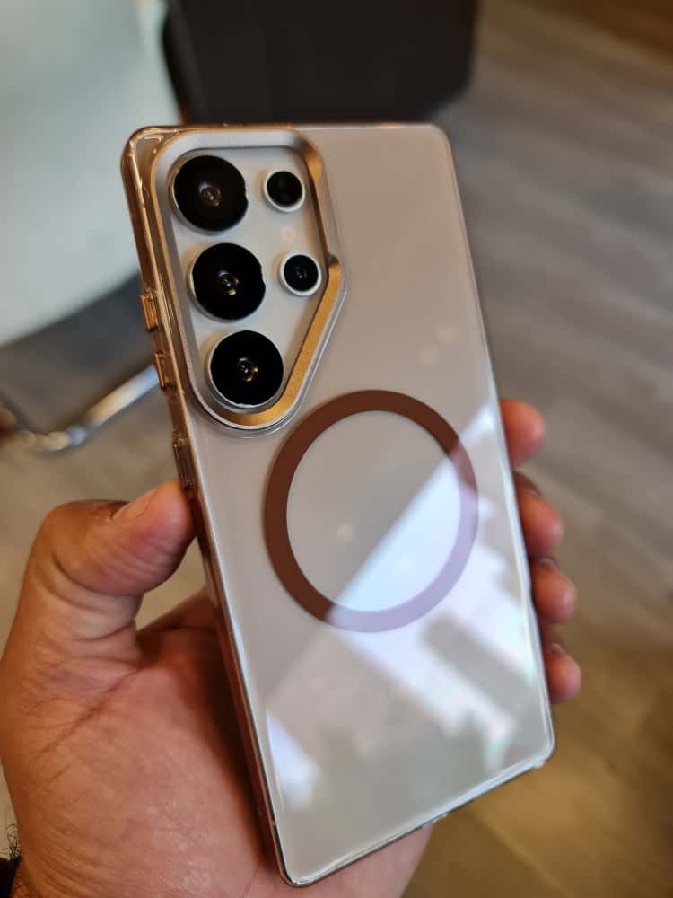 Gorgeous clear glossy case For Samsung