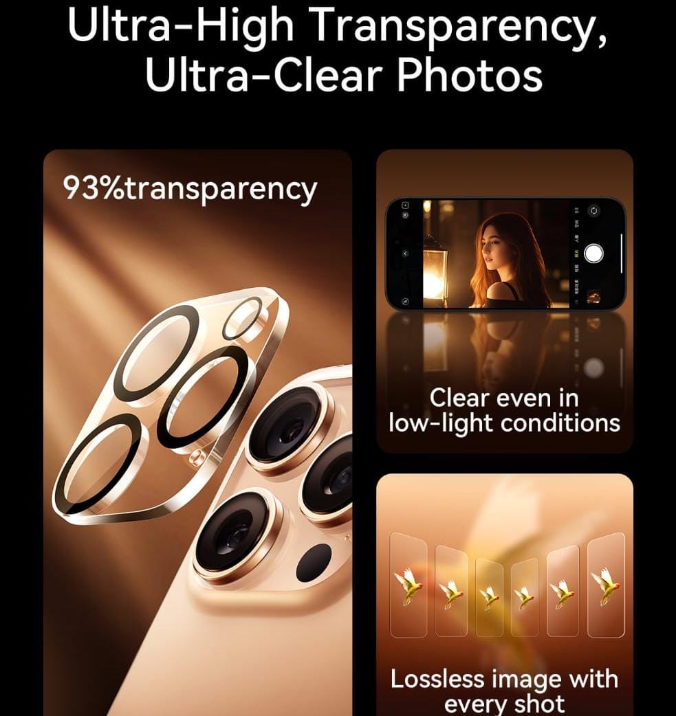 JOYROOM - Camera Ring Glass for iPhone