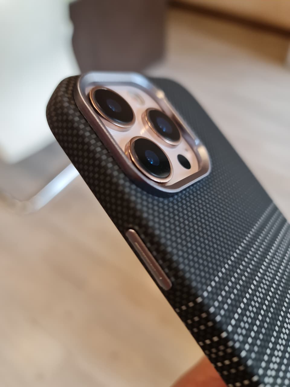 Carbon Fiber Texture Magsafe Phone Case For iPhone