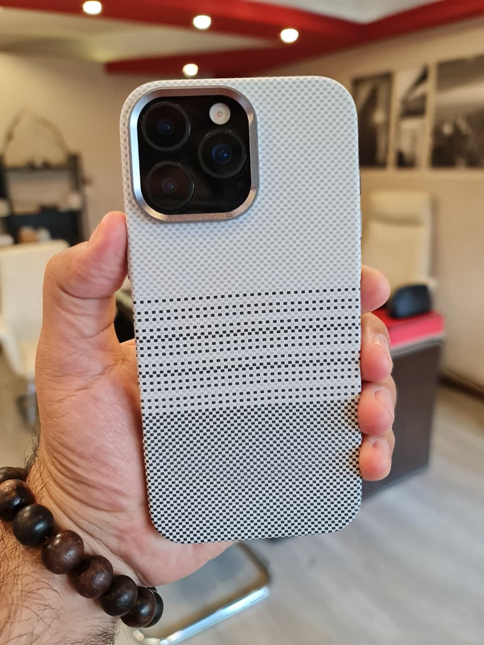 Carbon Fiber Texture Magsafe Phone Case For iPhone