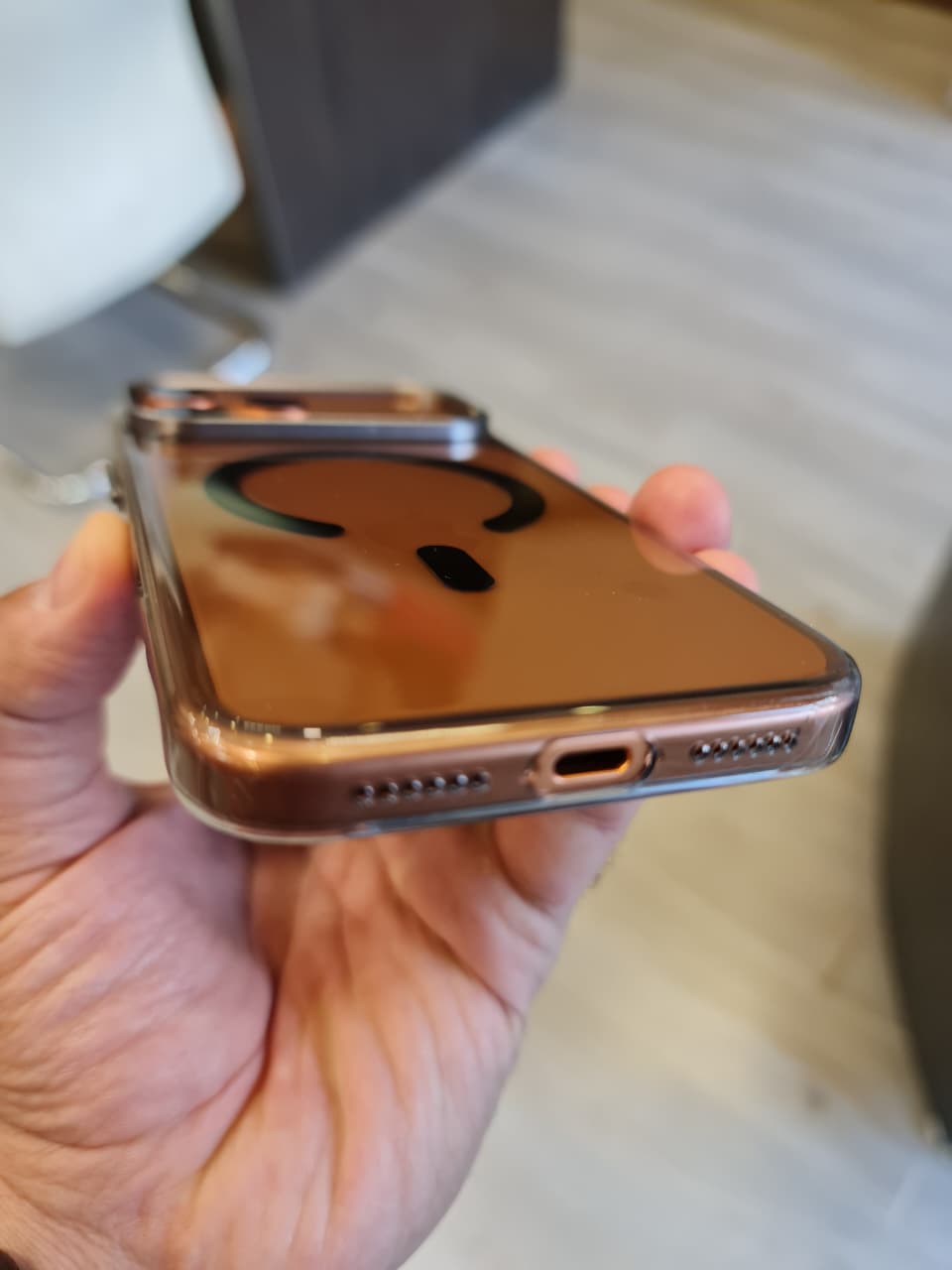 Gorgeous clear glossy case for iPhone (transparent)