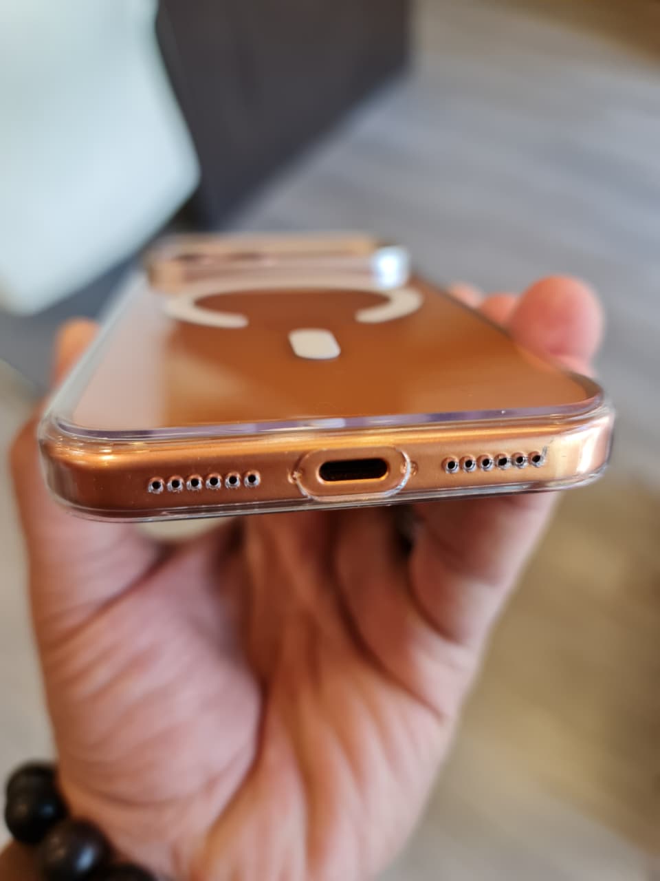 Gorgeous clear glossy case for iPhone (transparent 2)