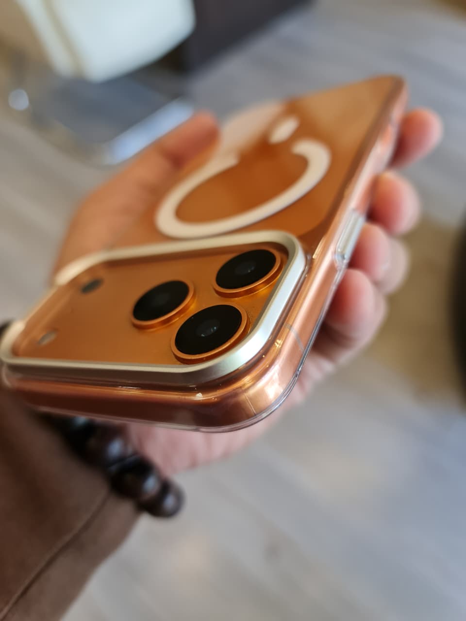 Gorgeous clear glossy case for iPhone (transparent 2)