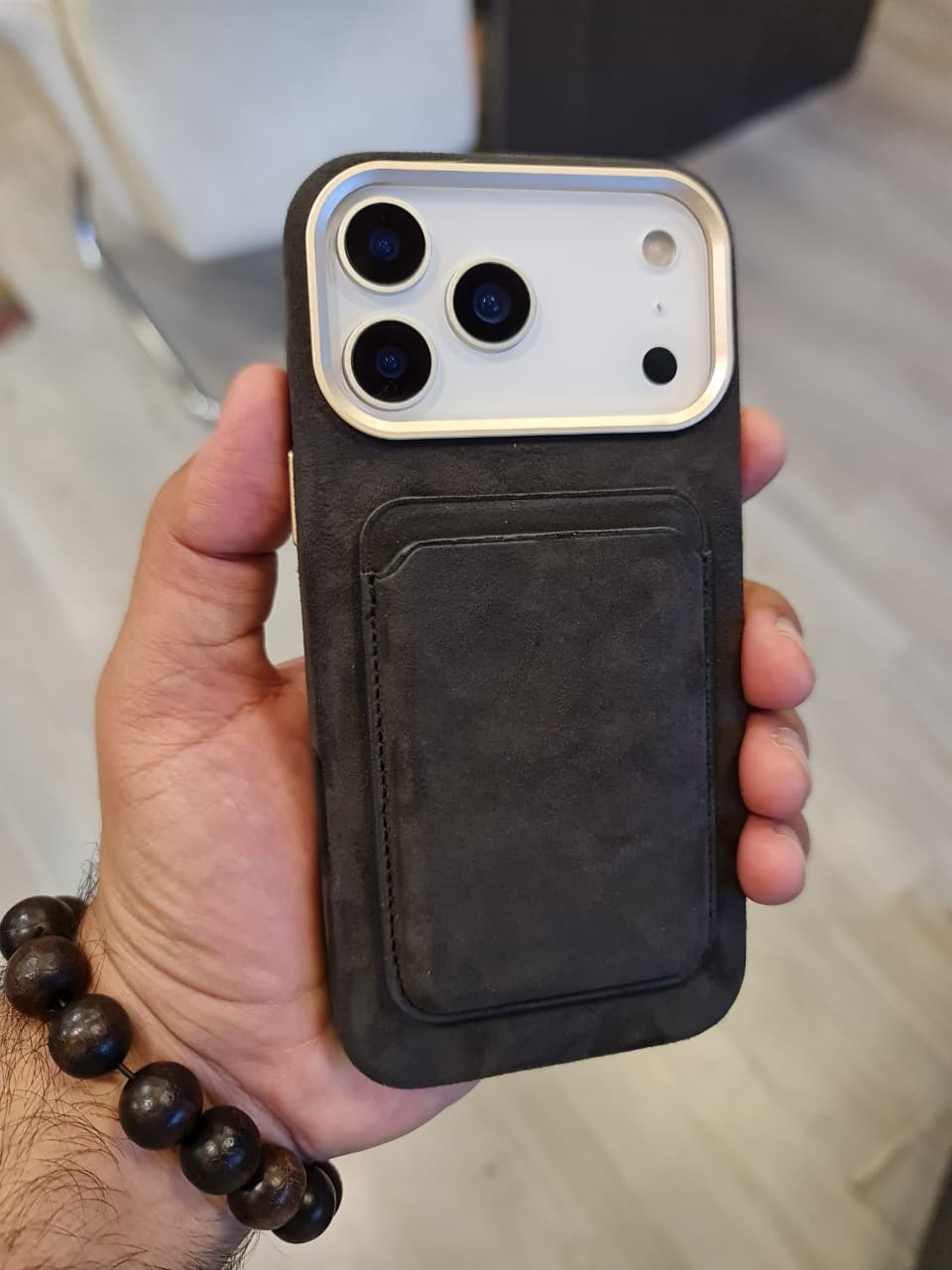 Fashion Suede PU Leather Magnetic Mobile Phone Cases for iPhone