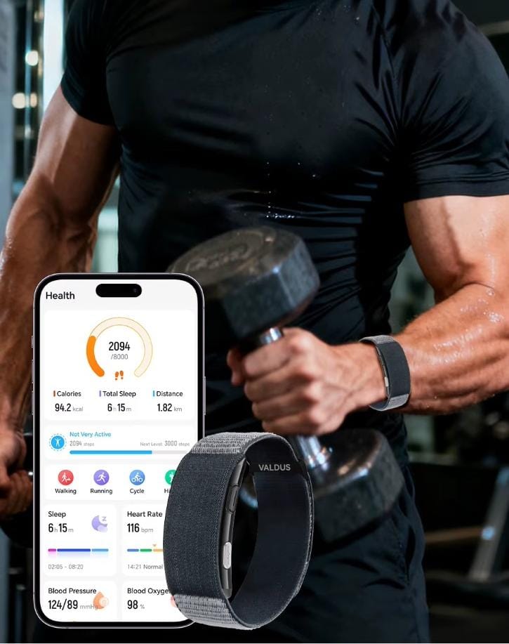 VALDUS VITRO Screenless Health Activity Smart Band