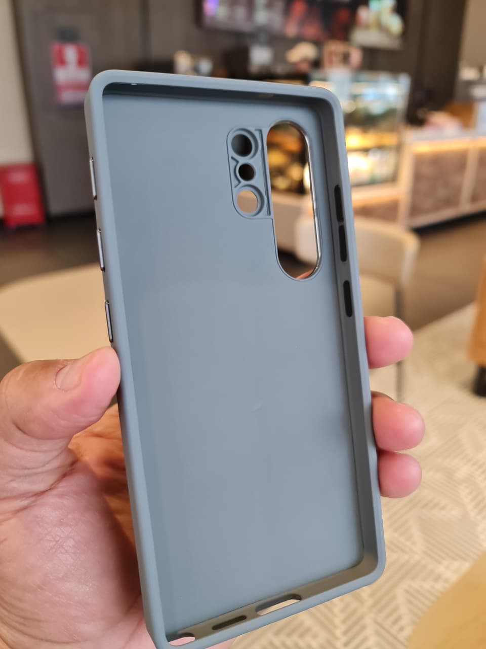 Smart Key Control Silicone Elastic Stand Wristband Back Case for Samsung