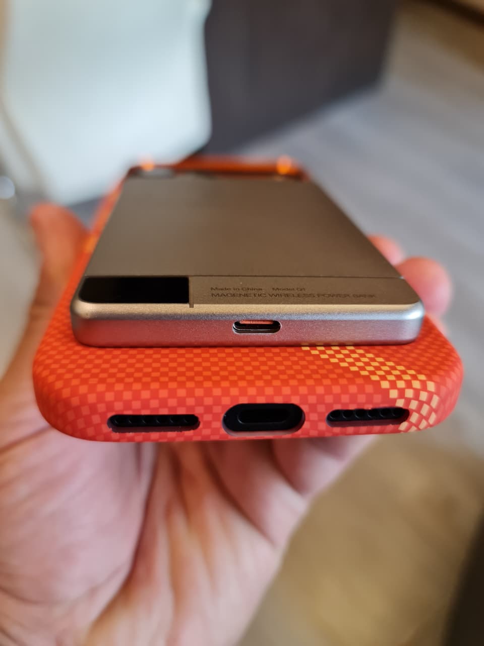 Carbon Fiber Texture Magsafe Phone Case For iPhone 17 Pro Max