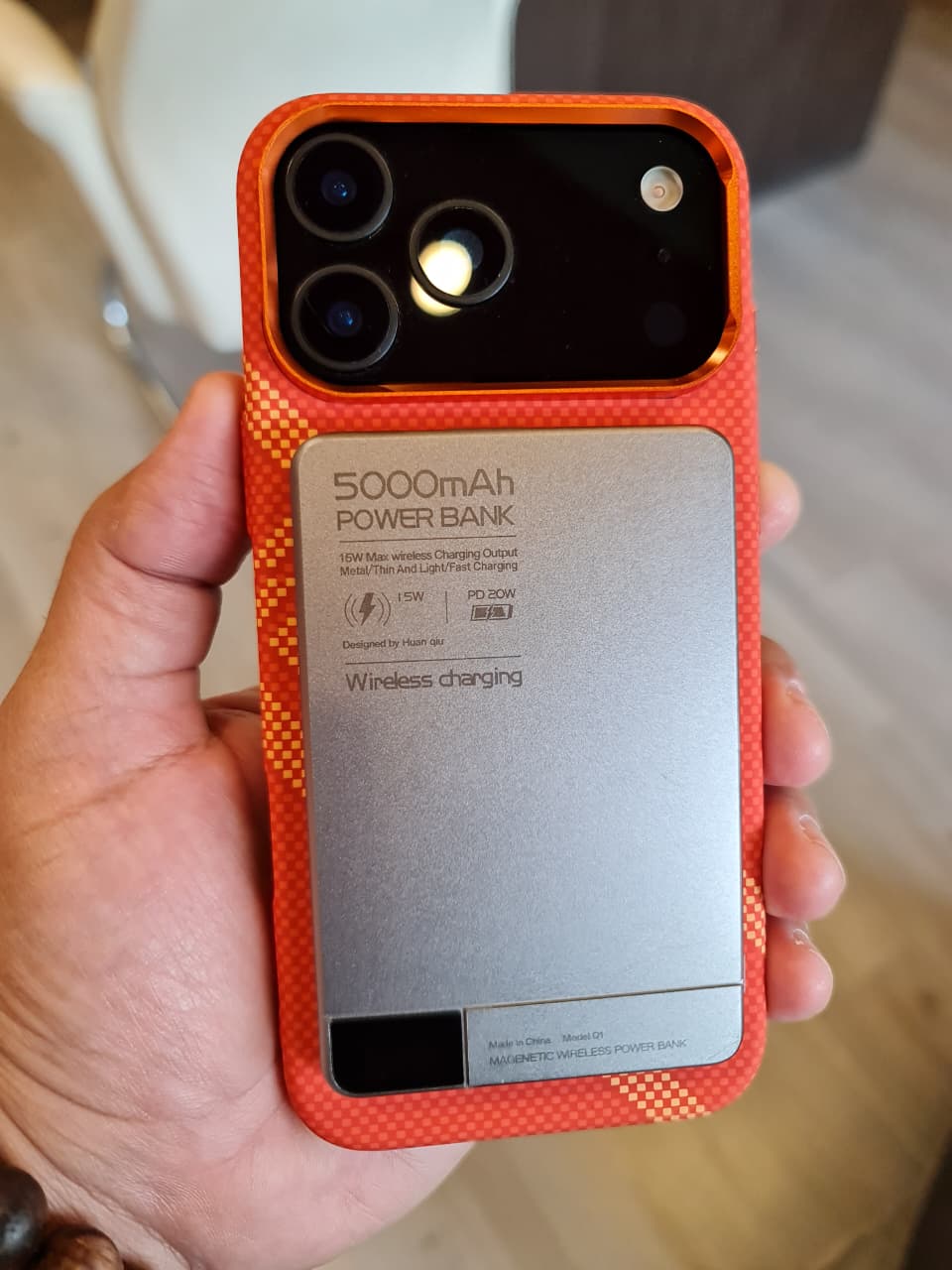 Carbon Fiber Texture Magsafe Phone Case For iPhone 17 Pro Max