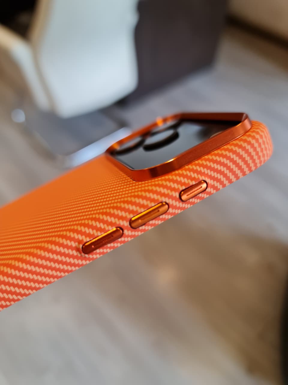 Carbon Fiber Texture Magsafe Phone Case For iPhone 17 Pro Max