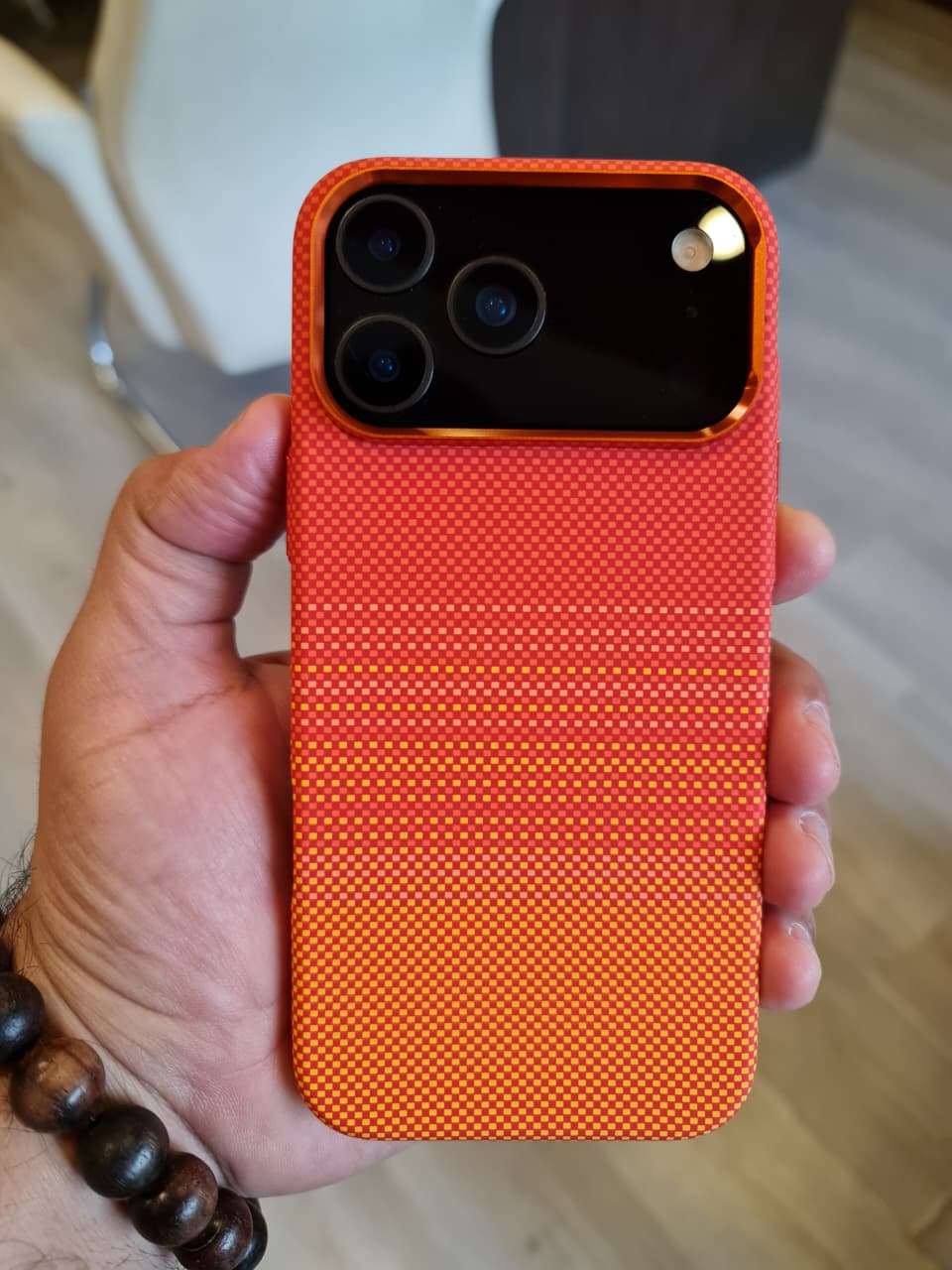 Carbon Fiber Texture Magsafe Phone Case For iPhone 17 Pro Max