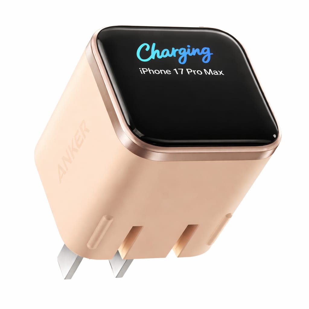 Anker Nano Charger (45W, Smart Display, 180° Foldable)