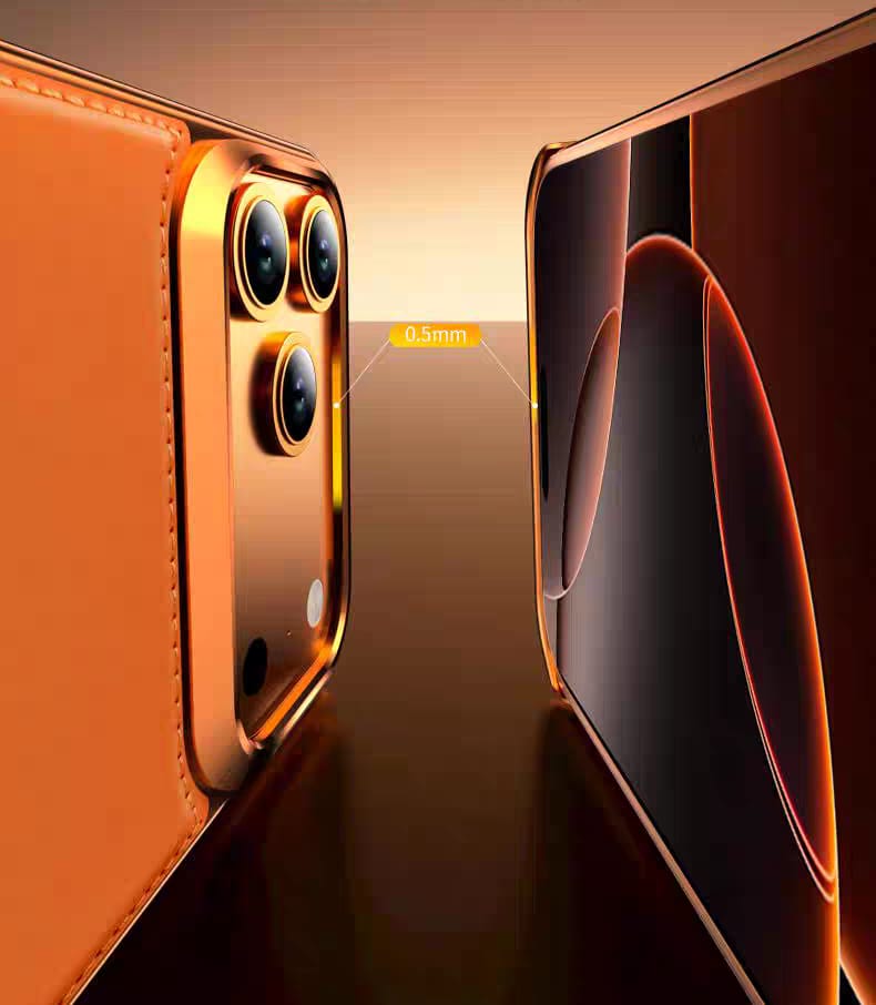 Magsafe Vegan Leather Case For iPhone 17 Pro Max