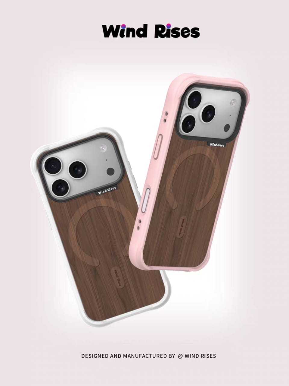 Wind Rises wooden Magnetic Phone Case for IPhone