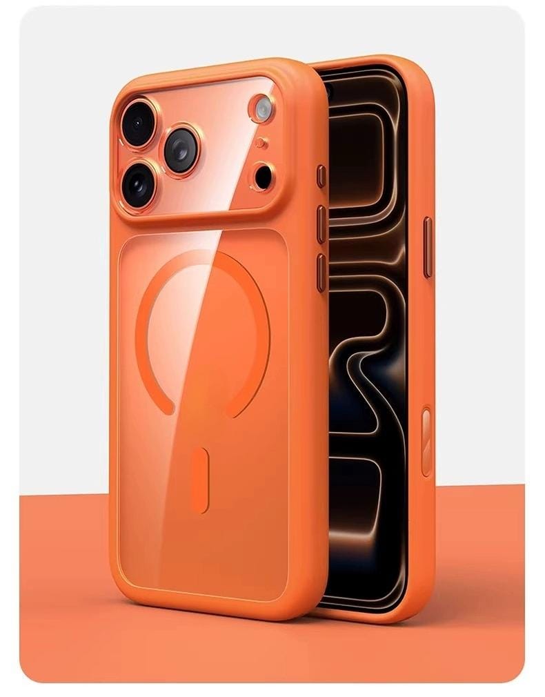 Transparent Magnetic Case for iPhone 17 Pro Max