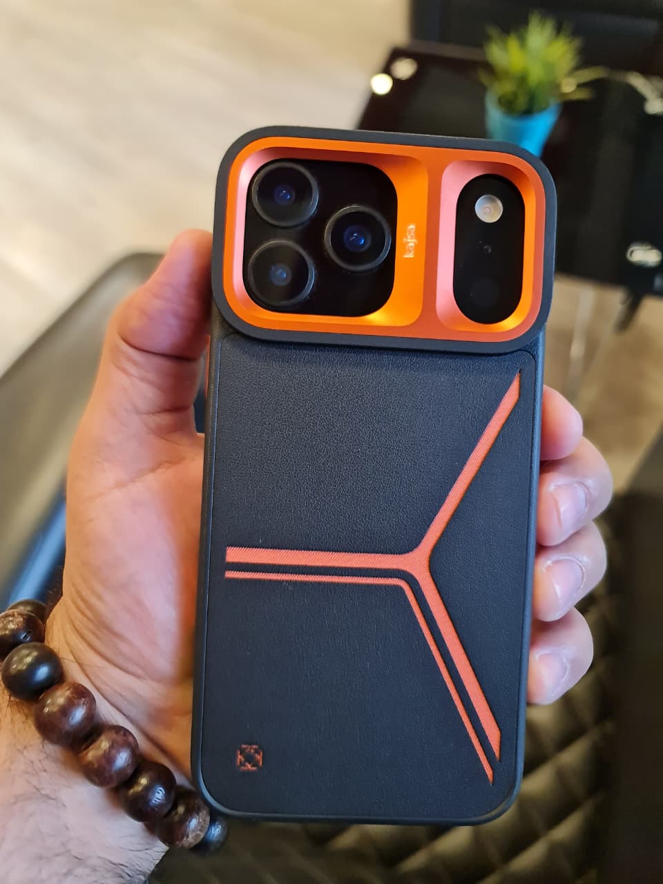 Kajsa Premium Race Back Case for iPhone 17 Pro Max