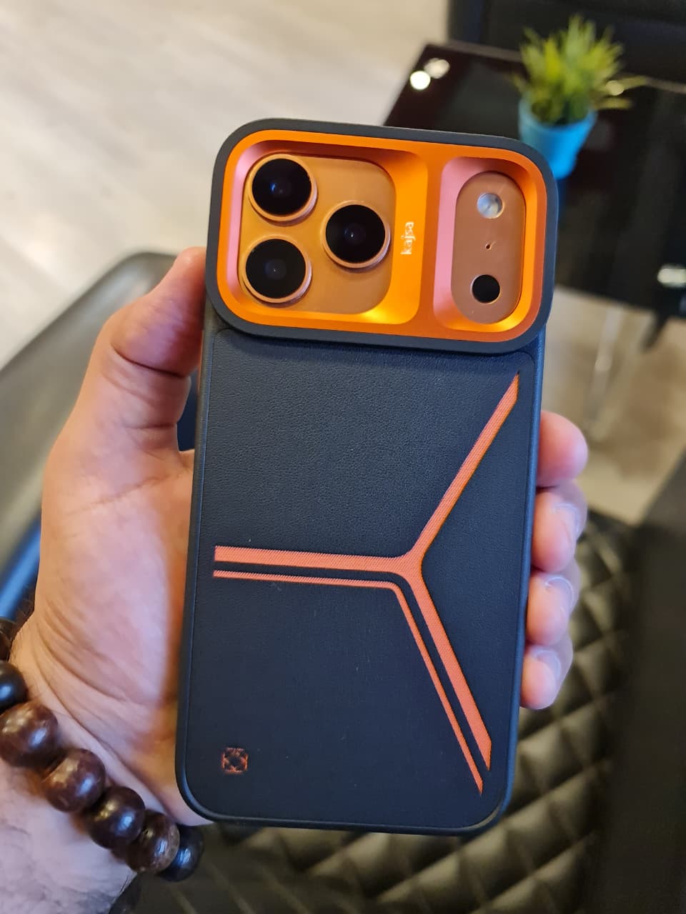 Kajsa Premium Race Back Case for iPhone 17 Pro Max