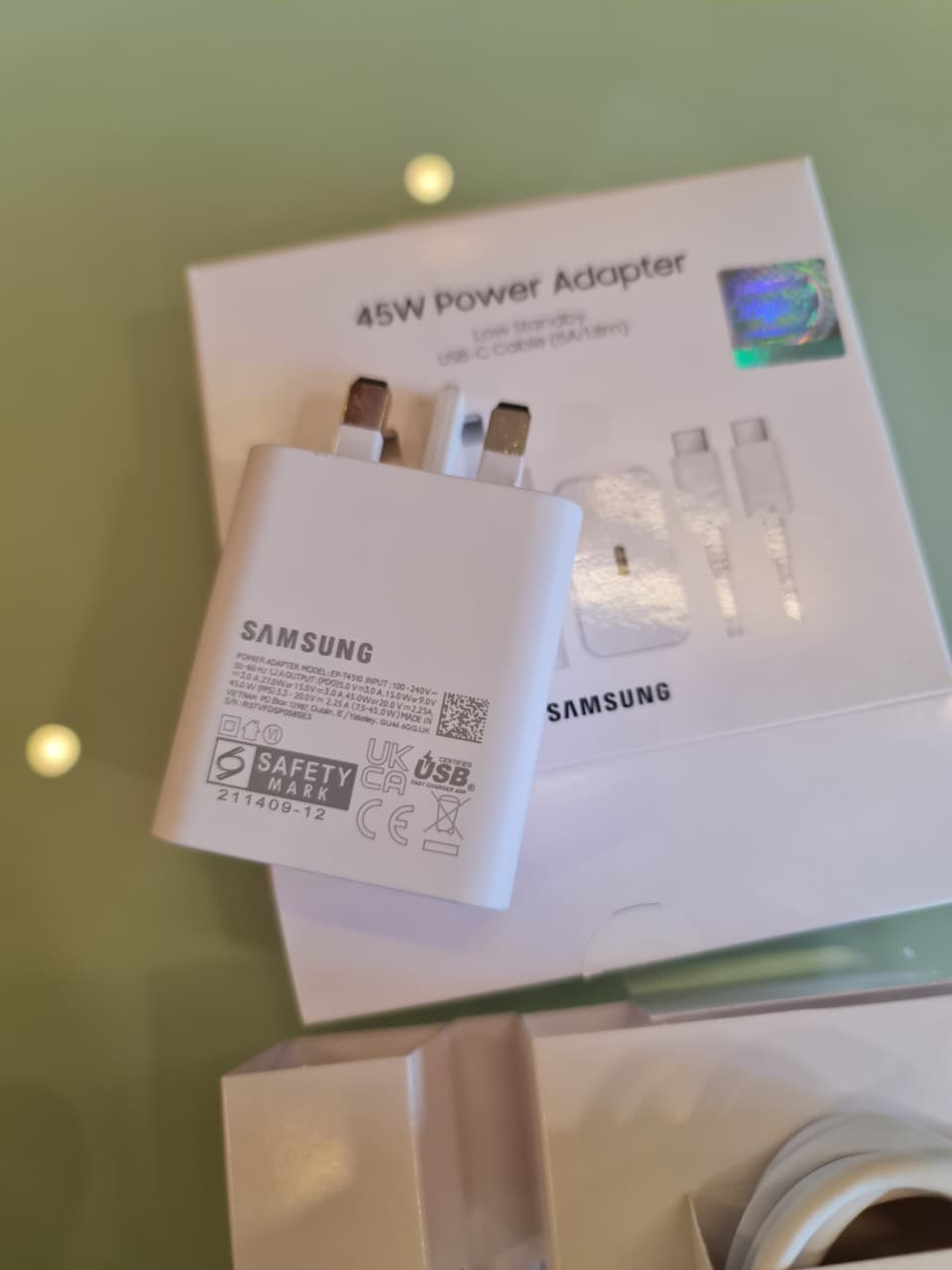 45W USB-C Fast Charging Wall Charger Samsung Semi-original