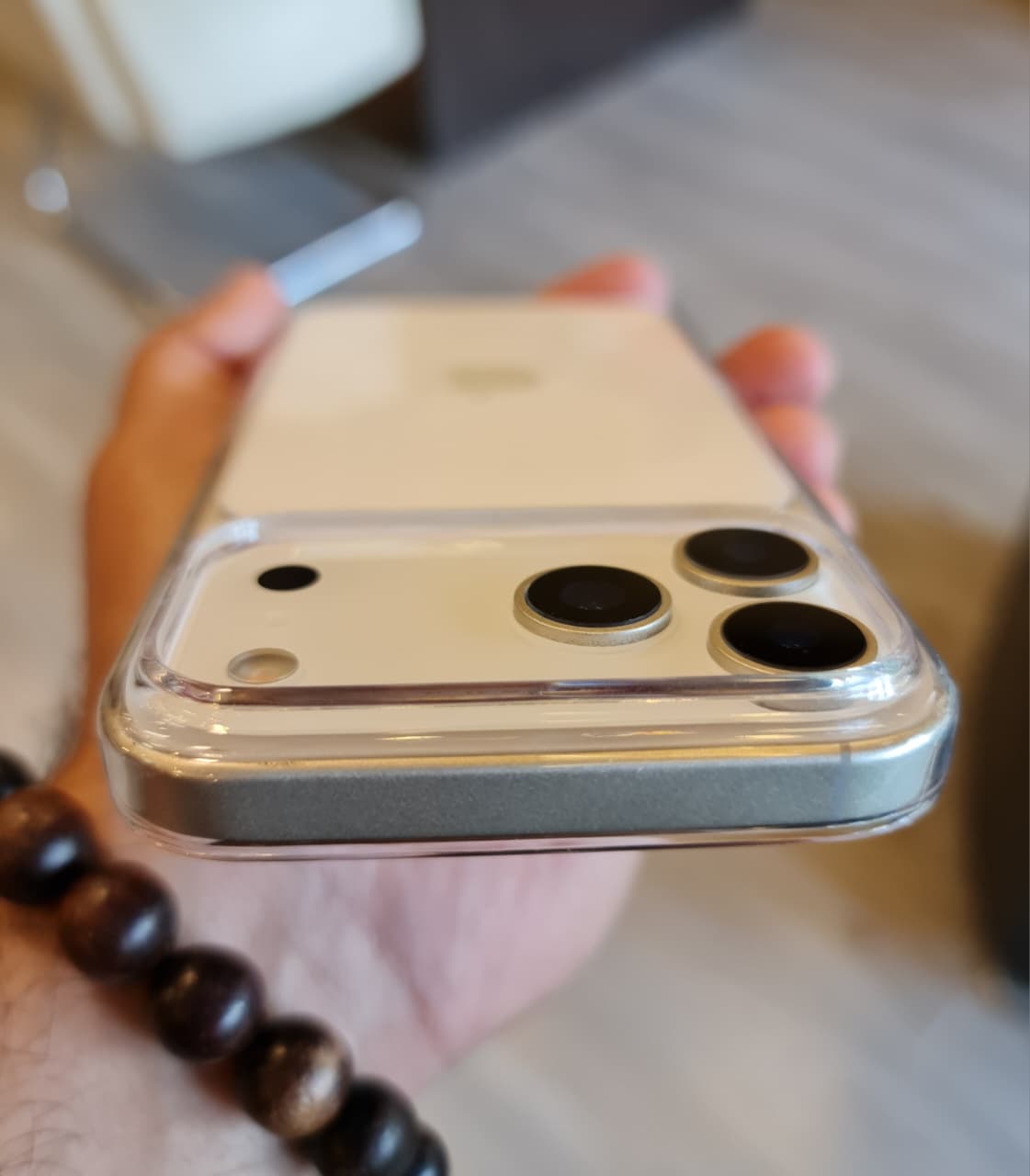 High-end Acrylic Color Design Clear Magnetic Case for iPhone 17 Pro Max