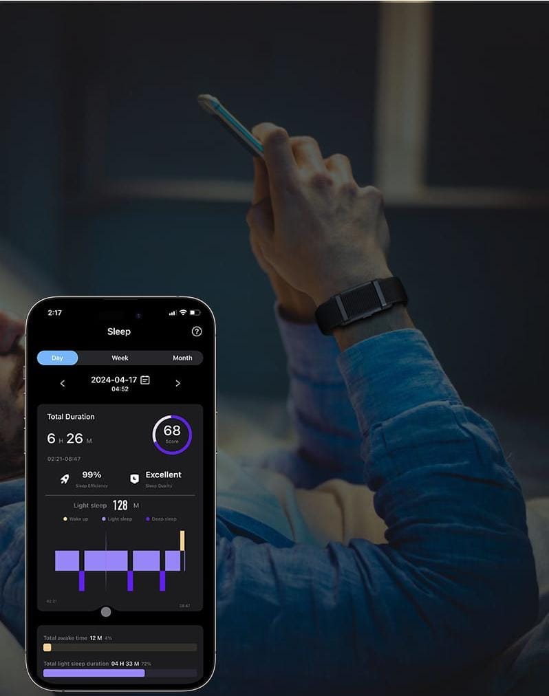 Y25 Screenless Wearable Fitness Tracker Healthy Heart Rate