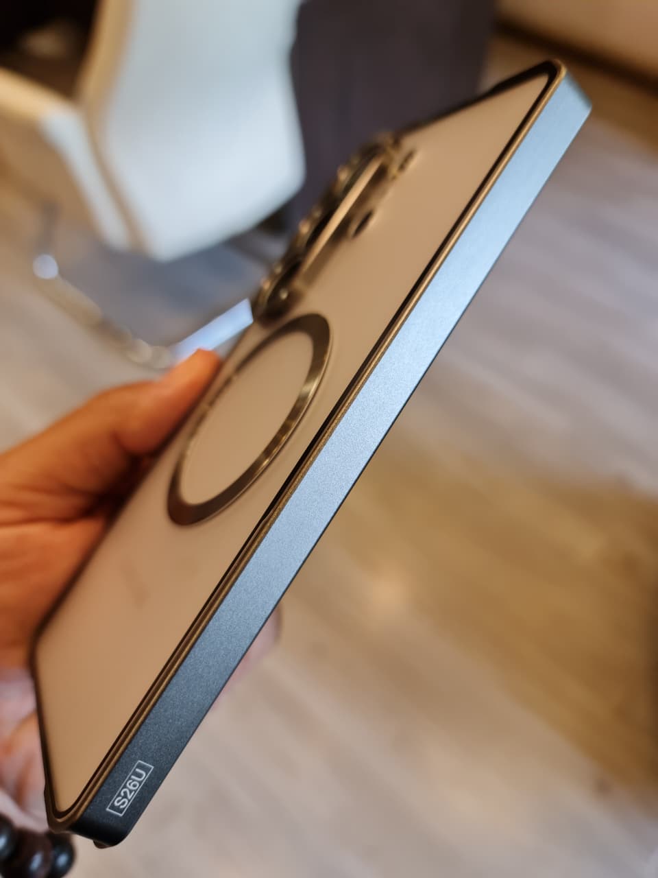 Amazing Metal Bumper Frame Frosted PC Back Cover Case For Samsung S26 Ultra