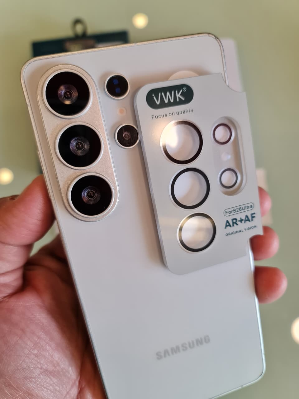 VWK Camera Lens Protector FOR SAMSUNG