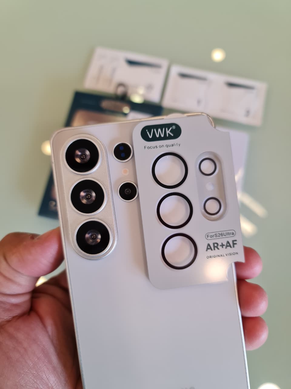 VWK Camera Lens Protector FOR SAMSUNG