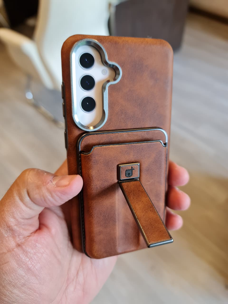 Business PU Leather Phone Case for Samsung