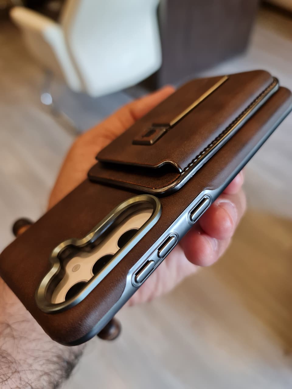 Business PU Leather Phone Case for Samsung