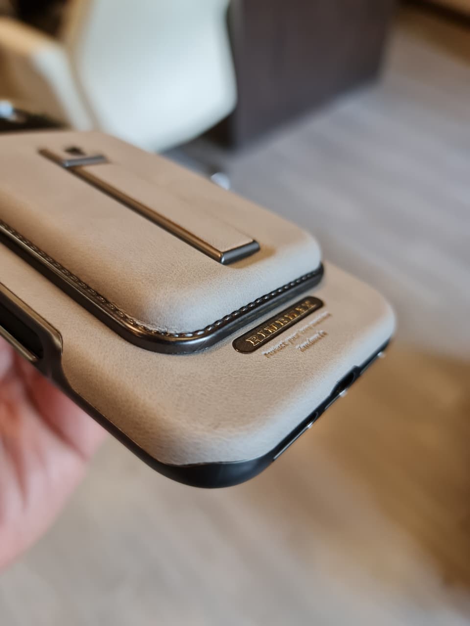 Business PU Leather Phone Case for iPhone