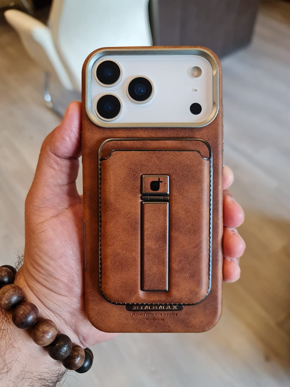 Business PU Leather Phone Case for iPhone