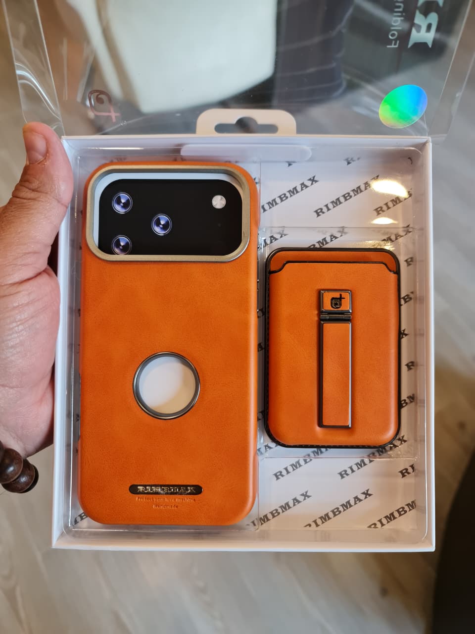Business PU Leather Phone Case for iPhone