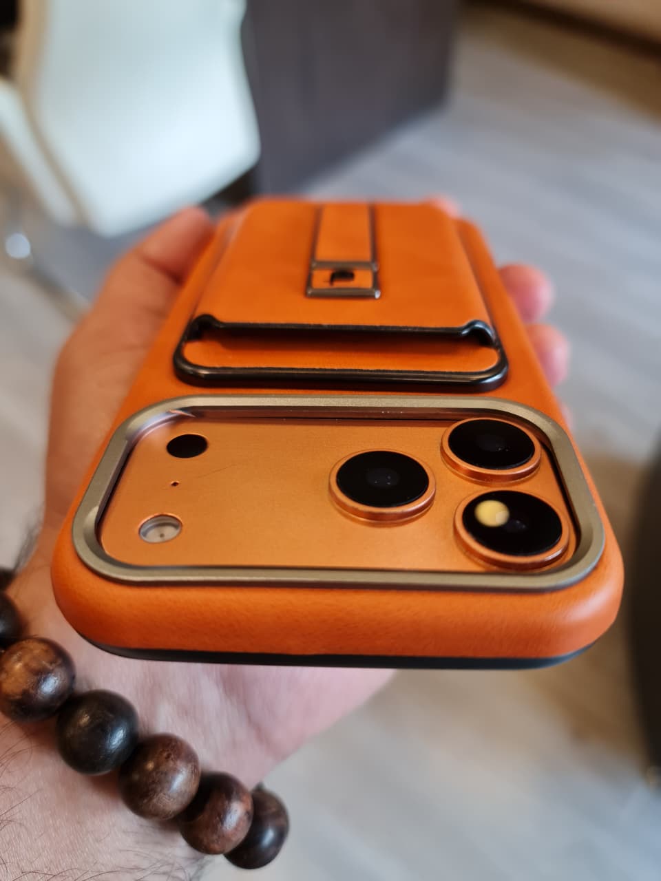 Business PU Leather Phone Case for iPhone