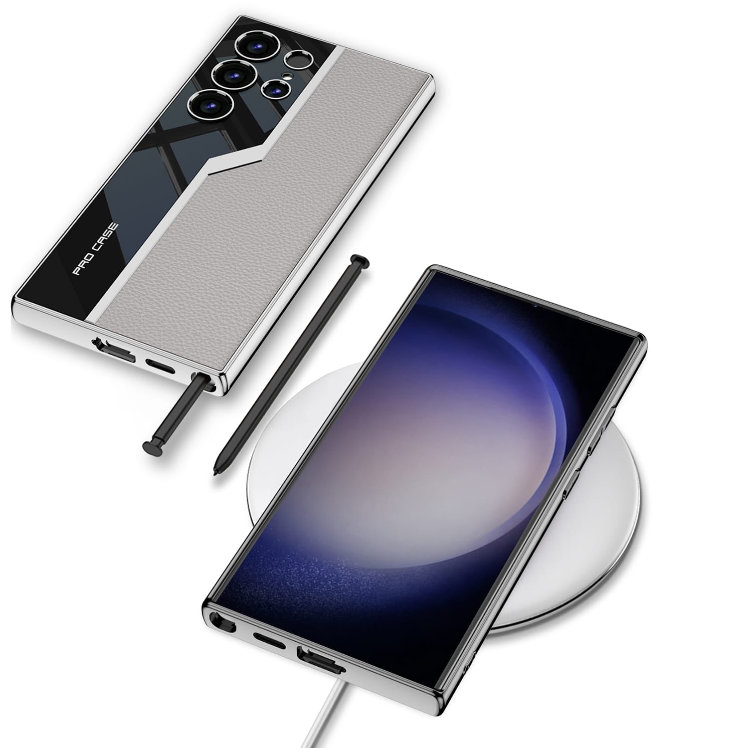 Leather Premium Business Case for Samsung 26Ultra