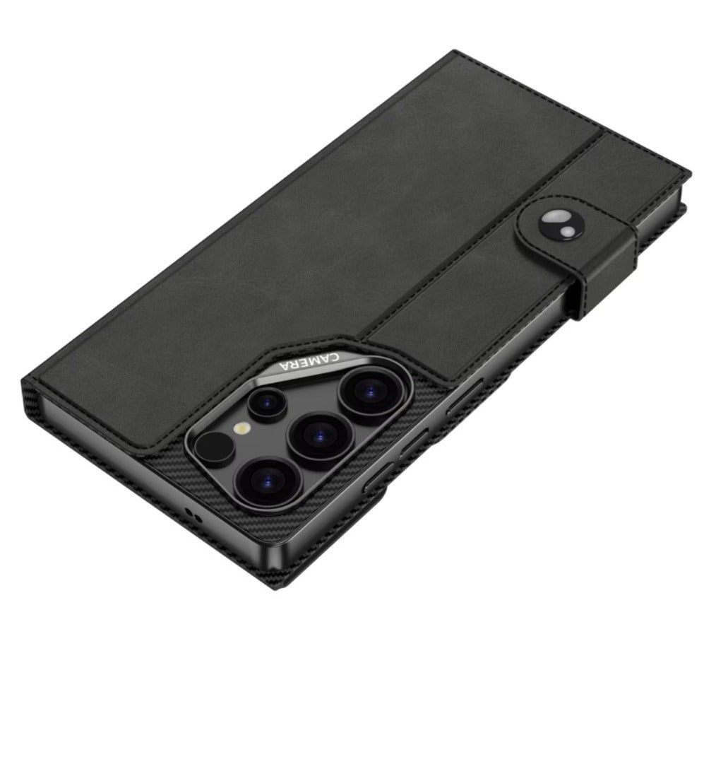 New Flip Card Holder Wallet Leather Case for Samsung