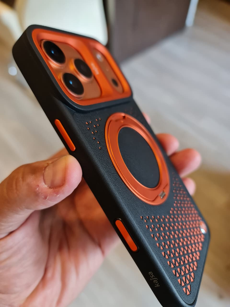 Kajsa GeoRing Case for iPhone 17 Pro Max