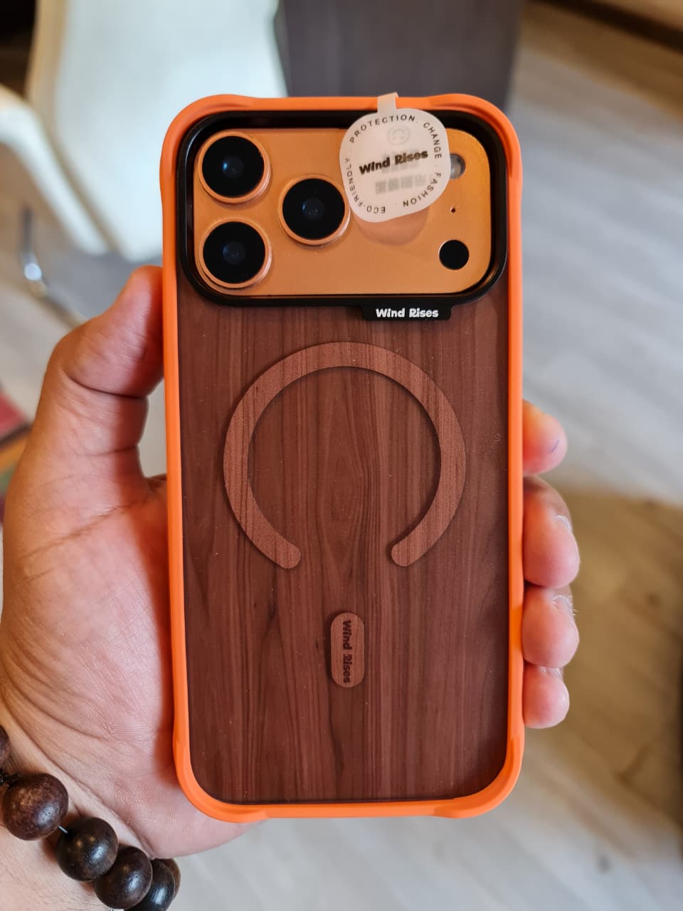 Wind Rises wooden Magnetic Phone Case for IPhone
