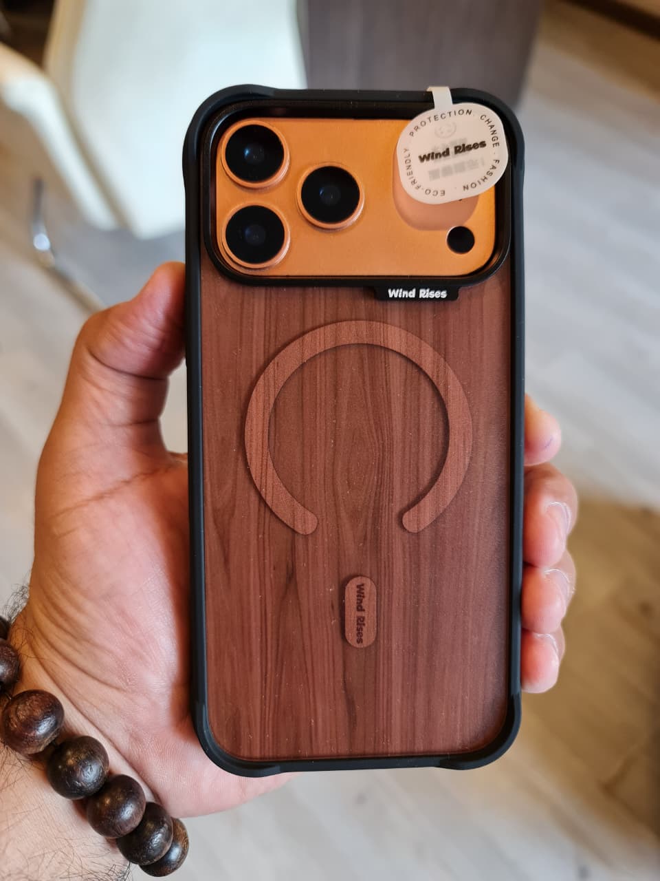 Wind Rises wooden Magnetic Phone Case for IPhone