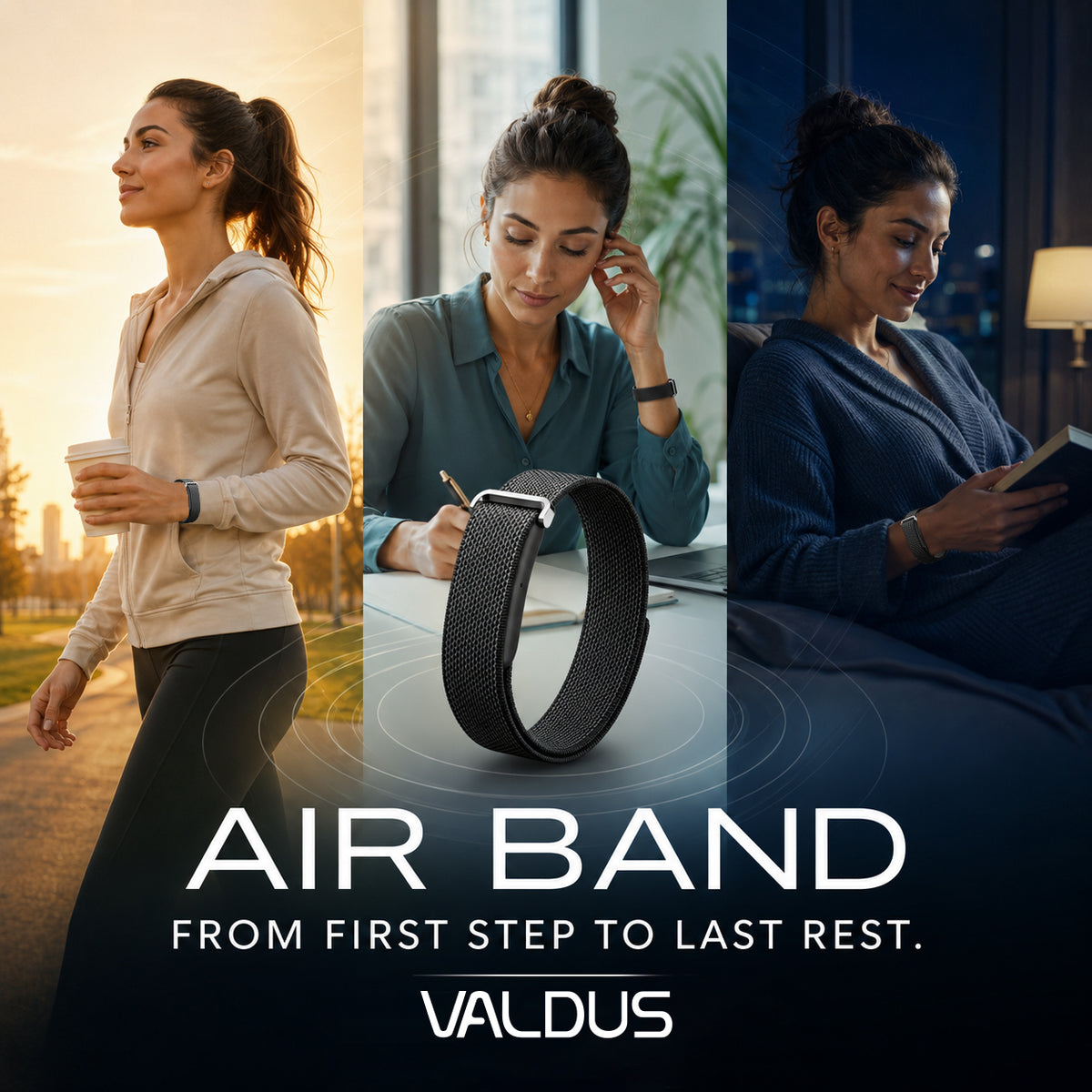 VALDUS Fitness Activity Tracker Air Band