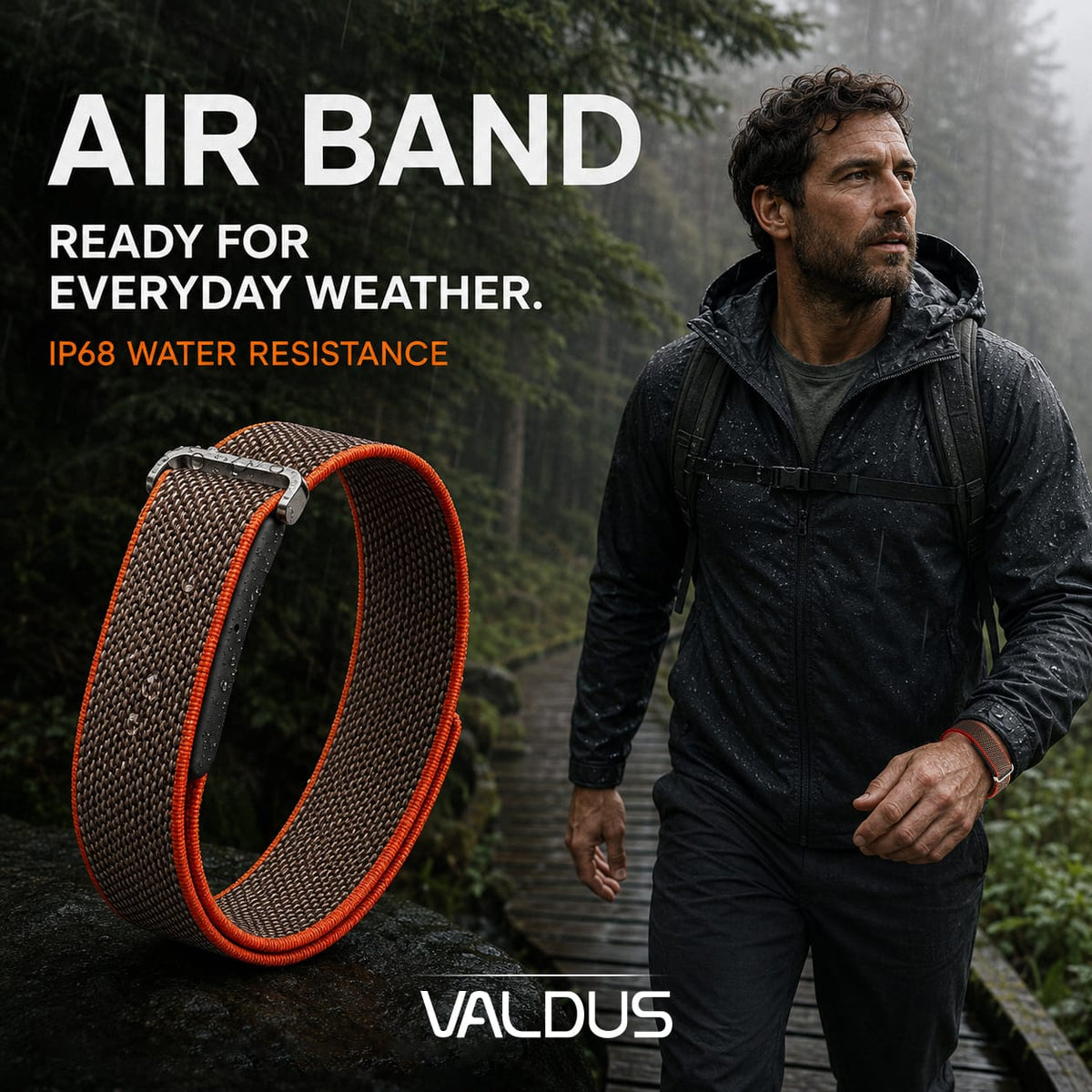 VALDUS Fitness Activity Tracker Air Band