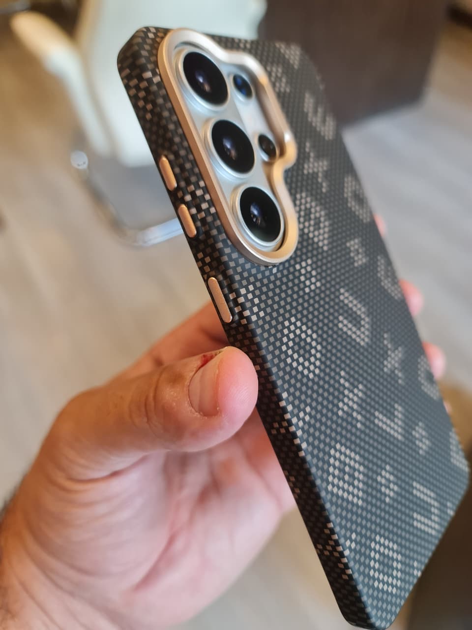 Premium Carbon Fiber Protective Case For Samsung