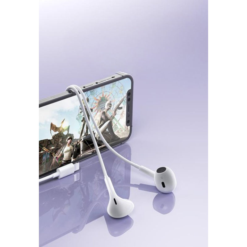 YESIDO YH37 for iPhone Wired Earphone Lightning Port Bluetooth Connection