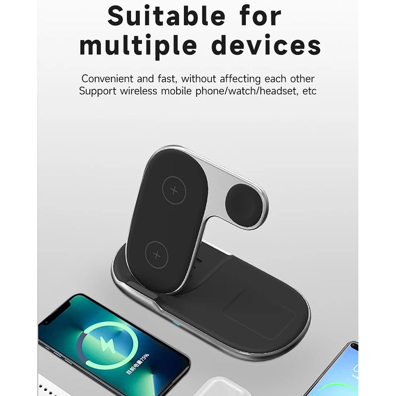 YN-105 4 in 1 protable wireless charger